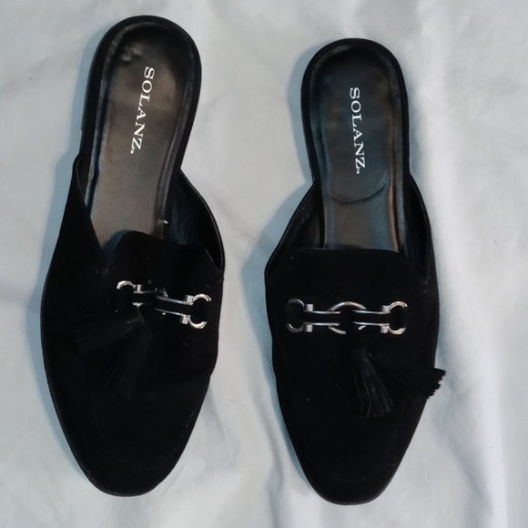 Solanz patent Baylee slip on shoes - Picture 1 of 11